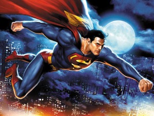 Superman_in_flight_by_JPRart
